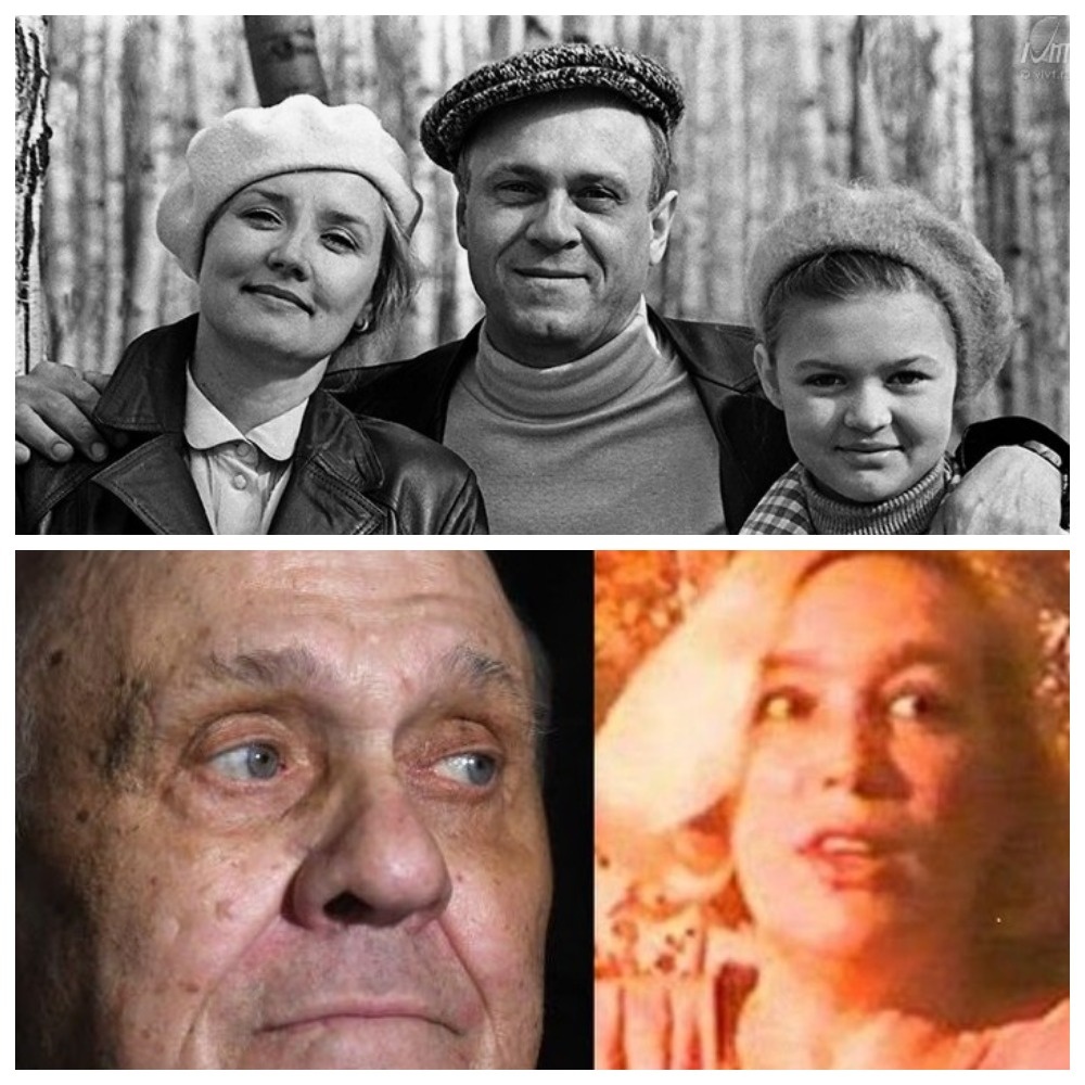 Верху - с Алентовой дочкой Юлей. Внизу- Людмила Туева