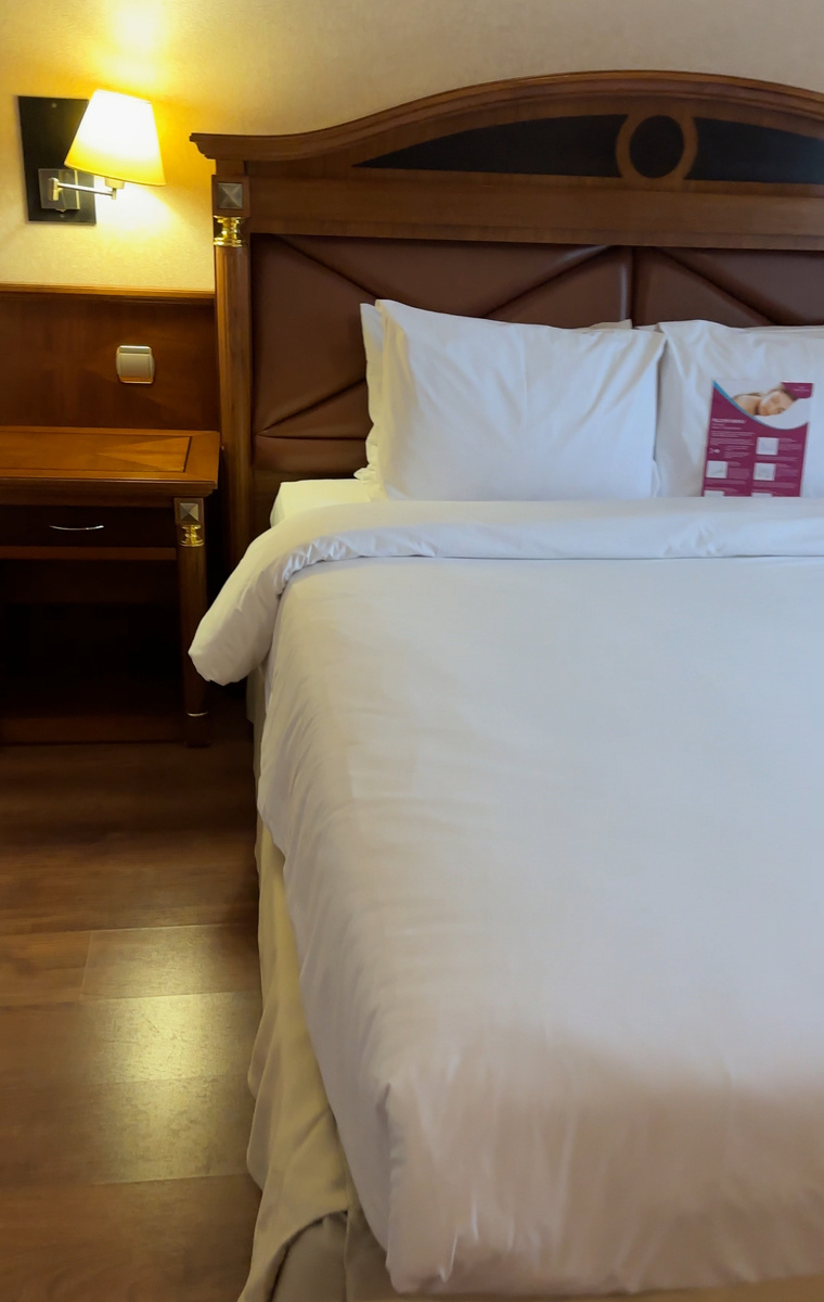 Номер в отеле Crown Plaza Minsk. Фото из личного архива