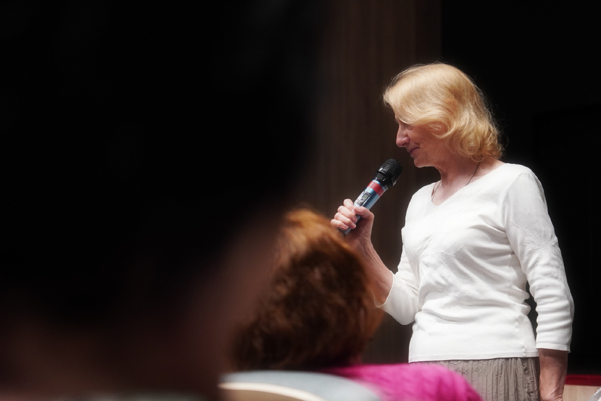 На лекции Натальи Басмановой. Фото: Alter TEG