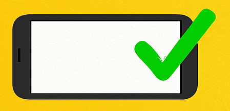 Горизонтальная съёмка на телефон