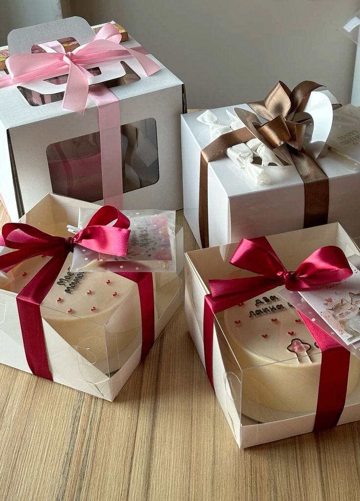  Коробка для торта (фото тут и далее ru.pinterest.com)