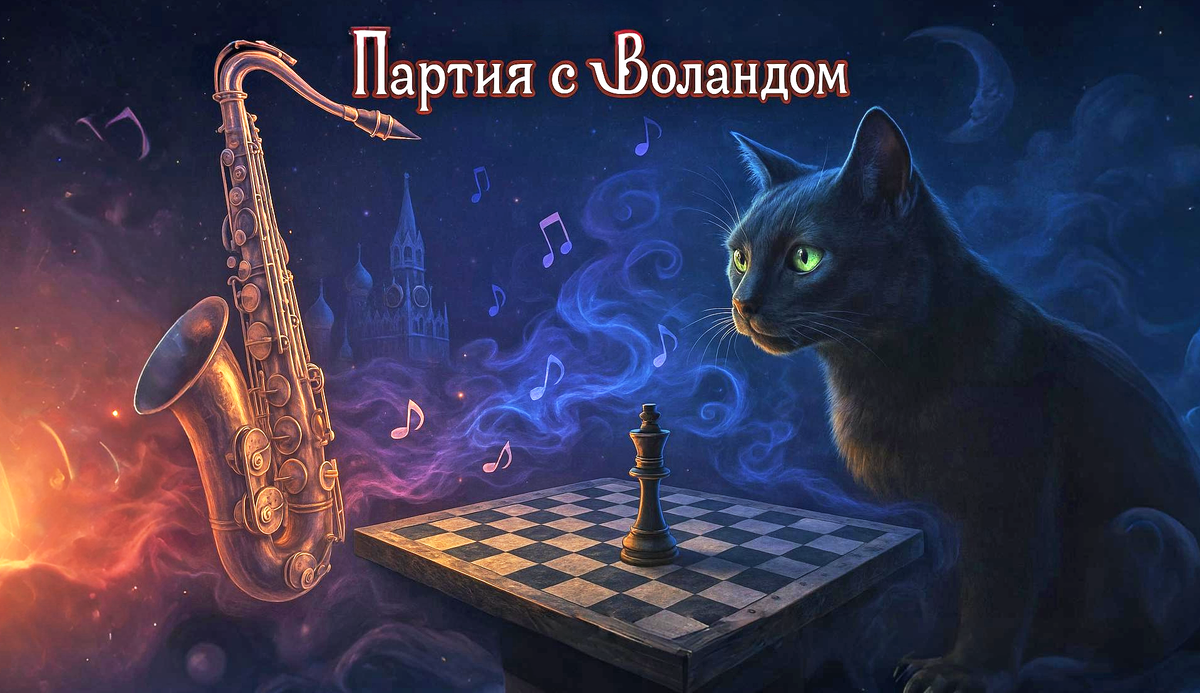♟️🎶 Шахматы и джаз: Партия с Воландом. Что таится в уме гения (и какова цена игры с Кодом Мироздания)
