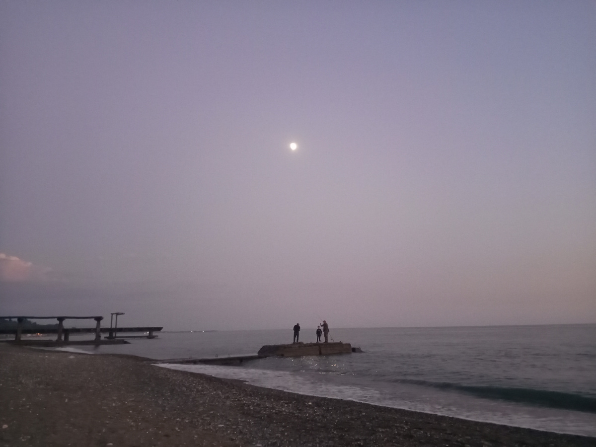 Пляж Айтара вечером 