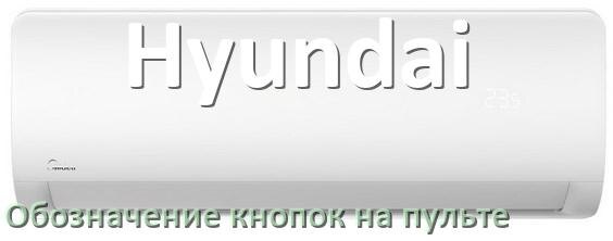 
Обозначение кнопок на пультах кондиционеров Hyundai что означает значок Fun Speed, Swing, Cool