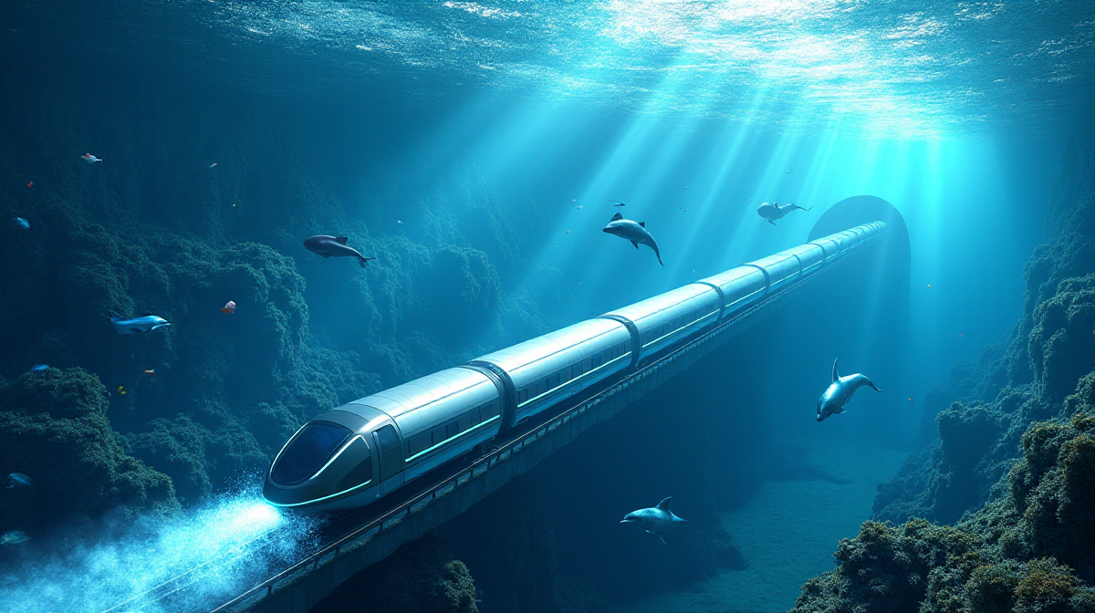 Транспорт будущего - трансатлантический туннель