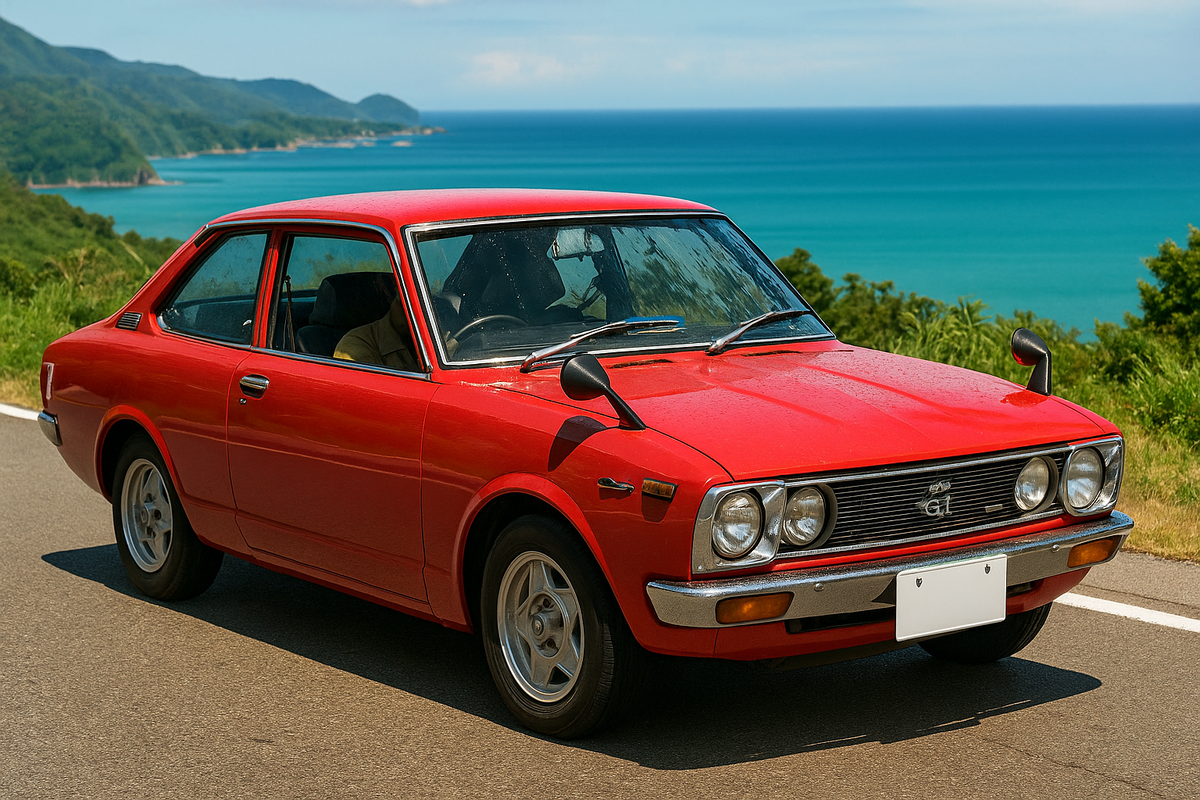 Toyota Carina в кузове 2-х дверное купе