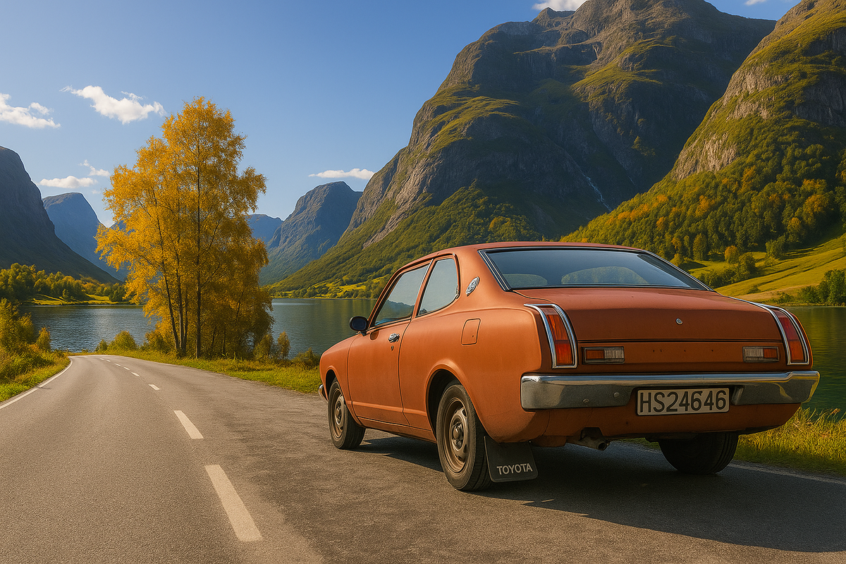 Toyota Carina в кузове 2-х дверное купе