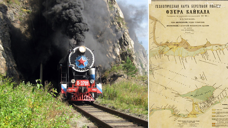 Найдено неизвестное начало Кругобайкальской железной дороги