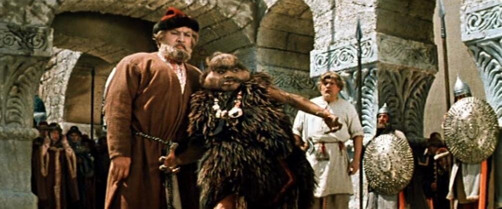 Кадр из фильма "Илья Муромец" (1956)