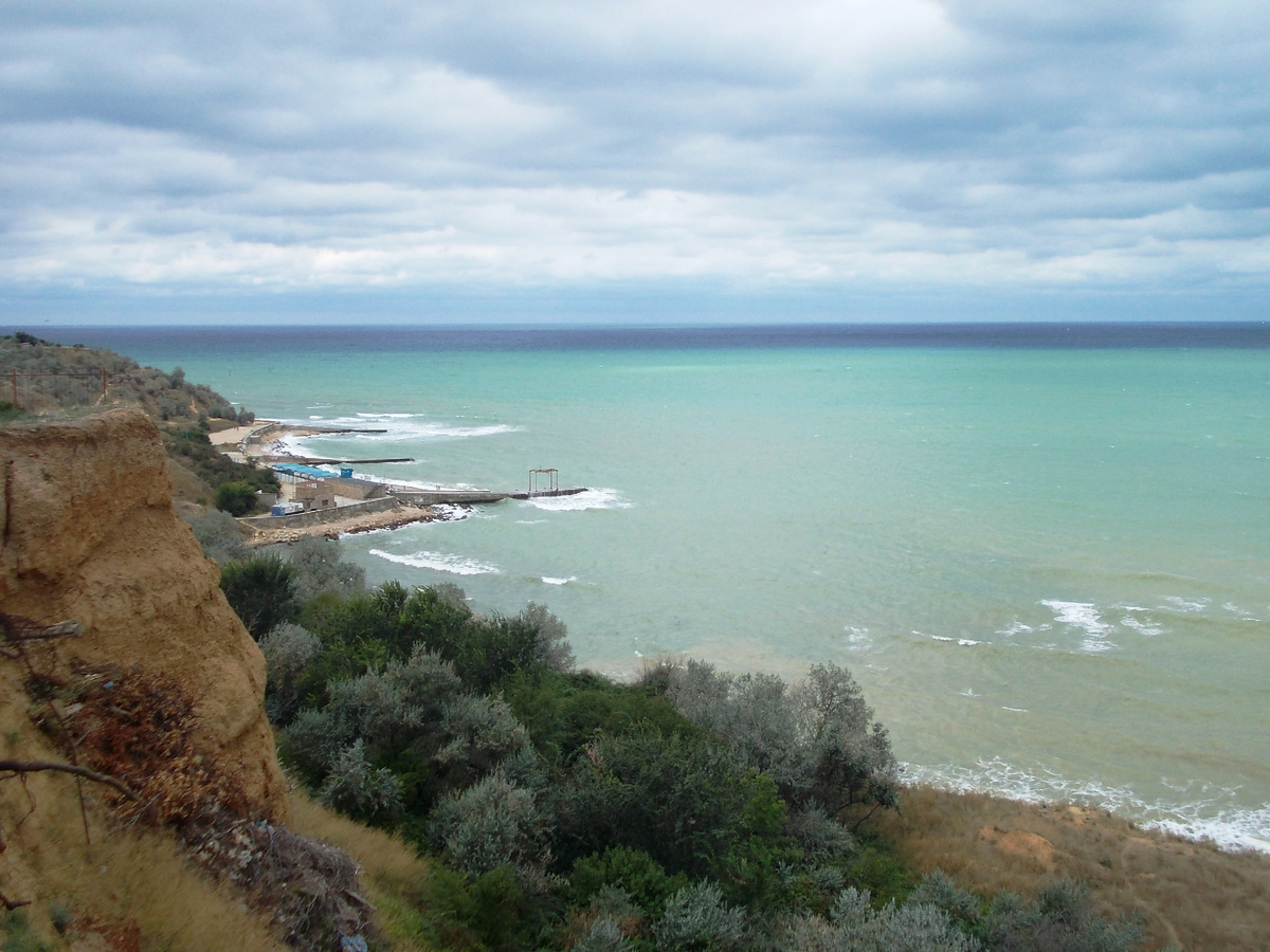 Севастополь, вид на пляж "Толстяк" (2016г.), фото автора