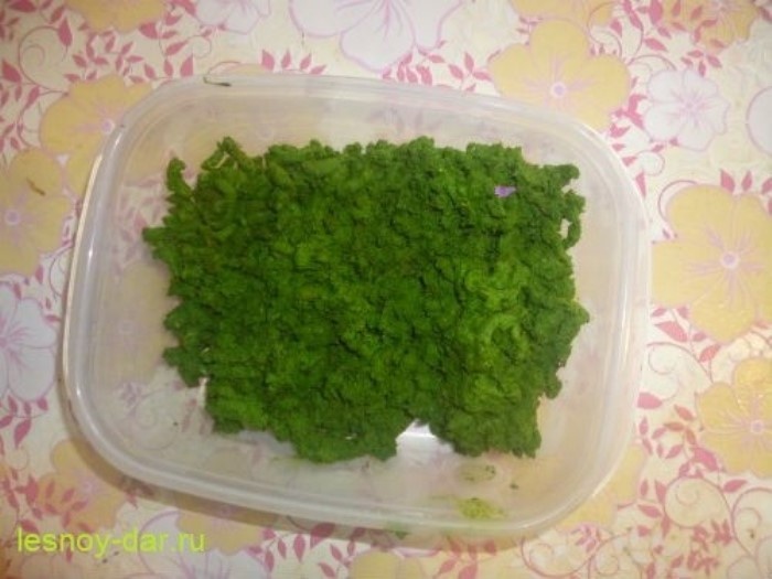 Рубленые листья иван-чая (фото с блога "Лесная кладовая")