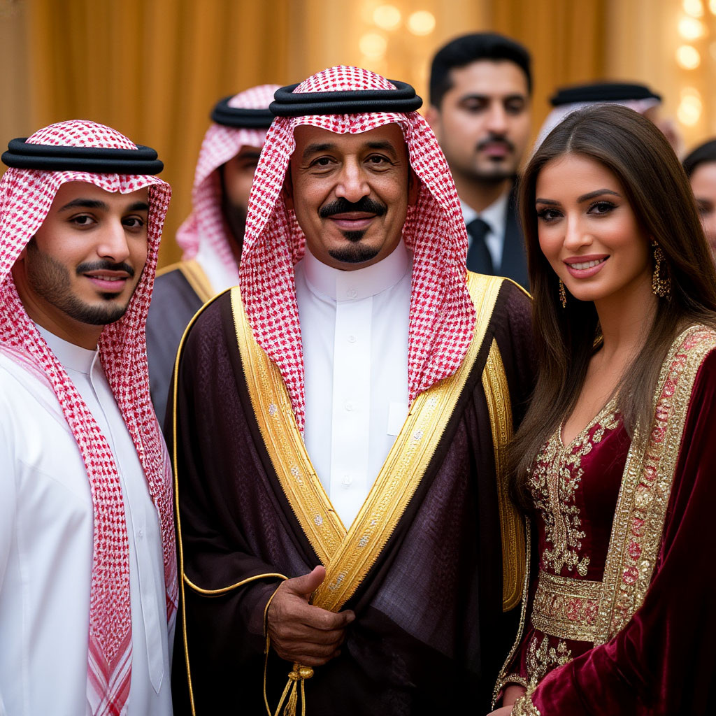 Саудовская Аравия: главные причины состояния одной семьи 1,5 трлн долларов. Фото из нейросети