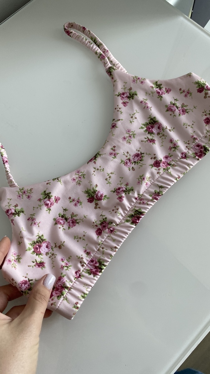 Топ из микрофибры (шила сама)