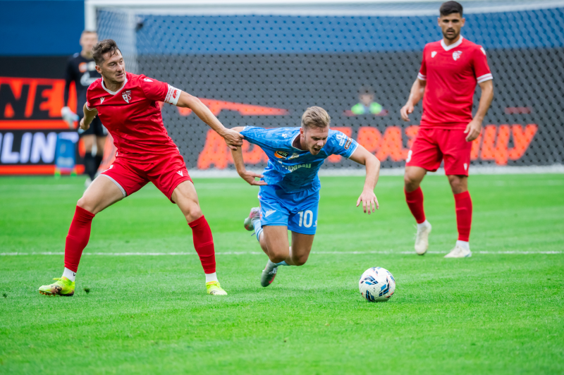 Фото матча со швейцарцами. С сайта Зенита