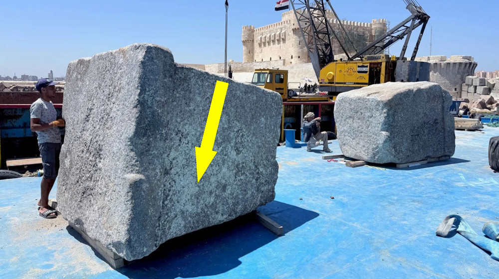    Тайна затонувших гигантов со дна Александрийского порта