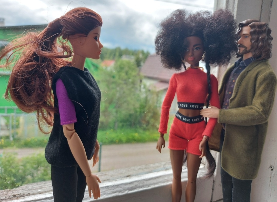 Карла,  Зола и Сириус. Фото автора канала