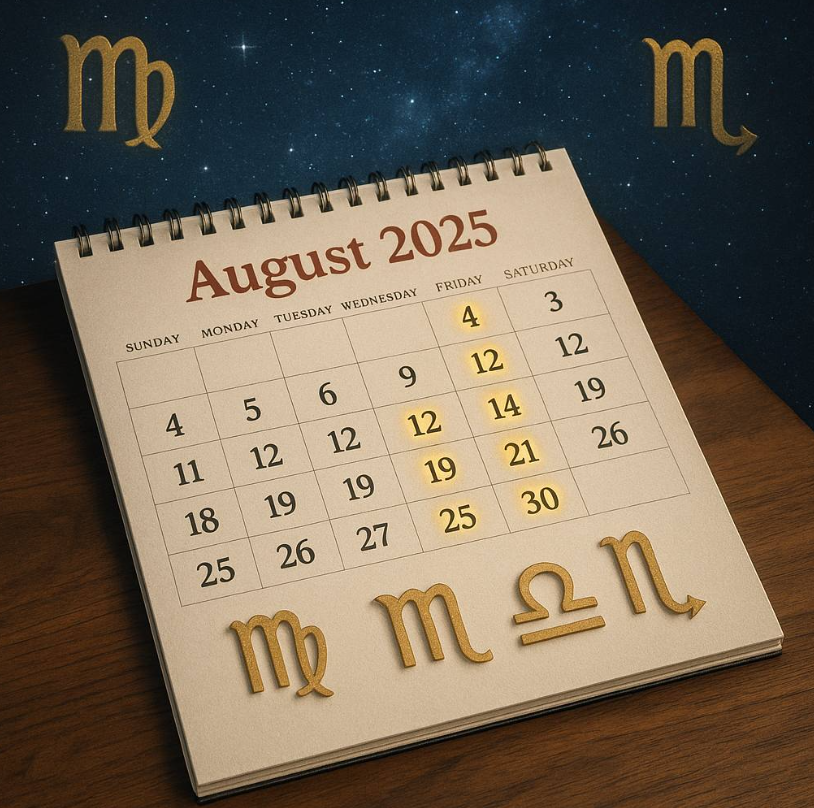 ТОЧНЫЕ ДАТЫ ВАШЕЙ УДАЧИ В АВГУСТЕ: КОГДА ЗВЁЗДЫ ВЫСТРОЯТСЯ В ВАШУ ПОЛЬЗУ?