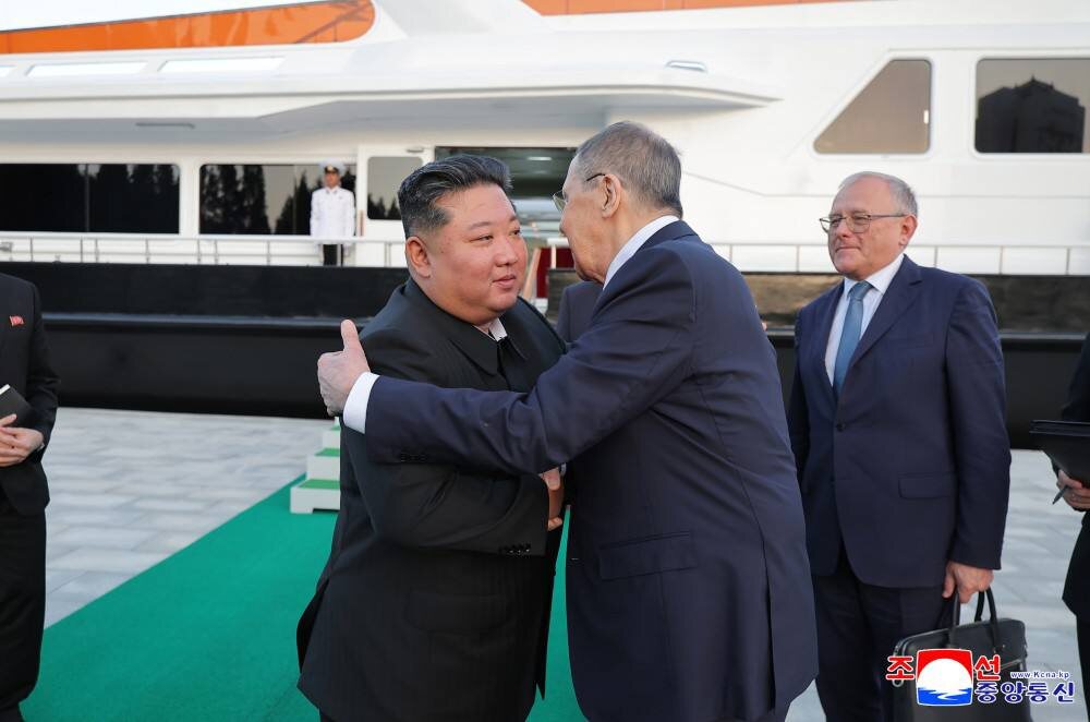   Лавров и Ким Чен Ын встречаются не в первый раз. Фото: ЦТАК
