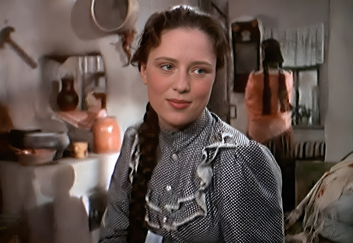 Наталья Архангельская в роль Душяшки в фильме С.Герасимова "Тихий Дон" (1958). Фото из открытого источника