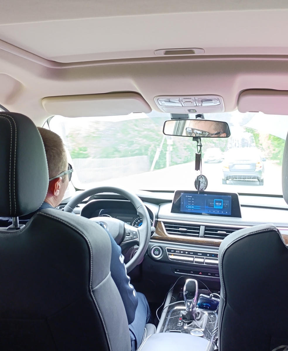 Папа за рулём 😎