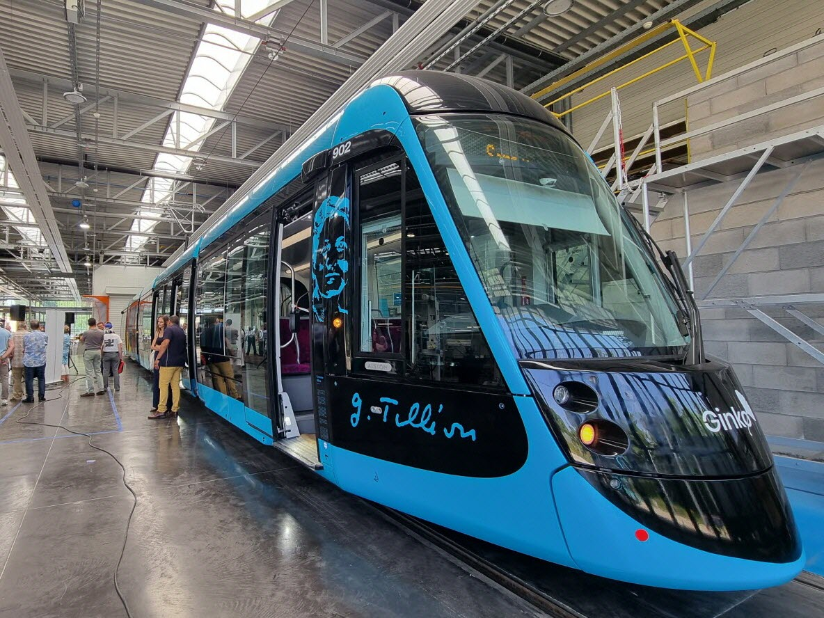 Трамвай платформы Citadis производства Alstom для Безансона. Источник: Eleonore Tournier
