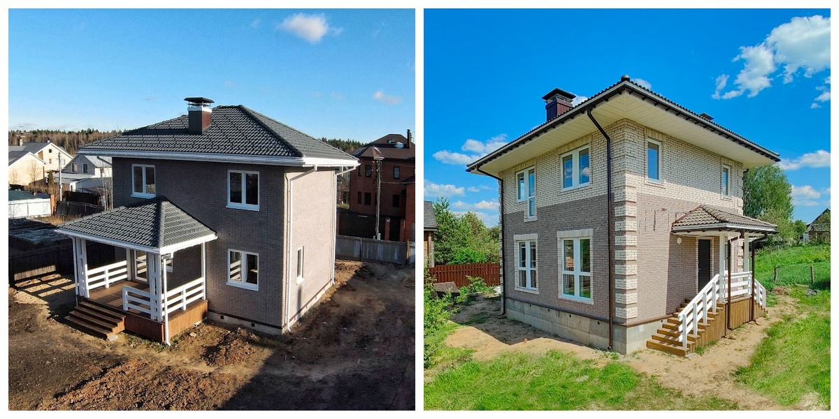 К любому дому можно добавить террасу или двухмаршевое крыльцо. Фотобанк СК “БАКО”.