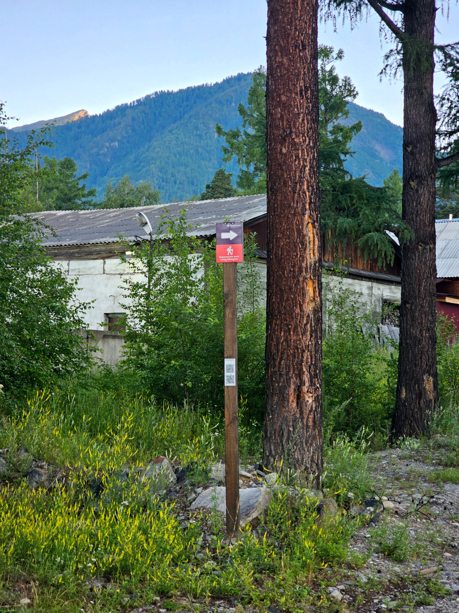 Указатель находится по адресу ул.  Константина Габанова, 9