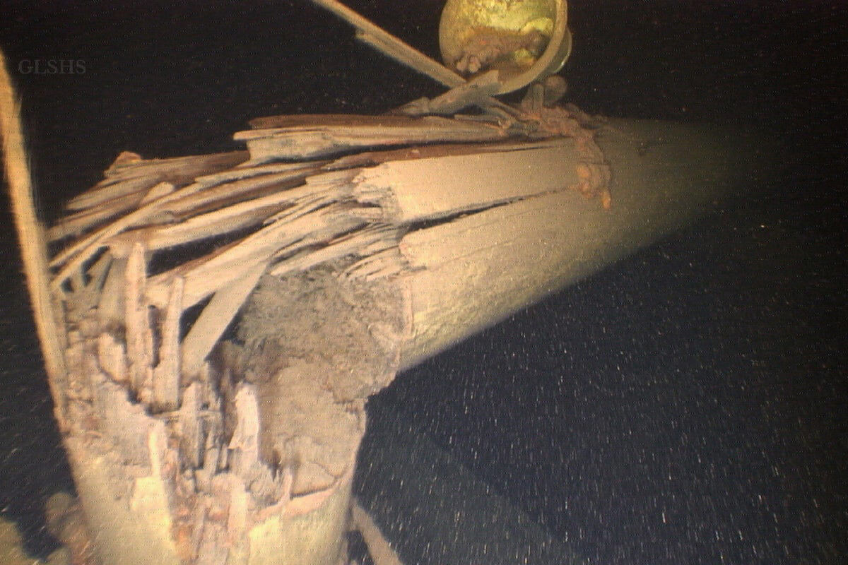 Найденные обломки Western Reserve. Источник: https://golnk.ru/AOlbW