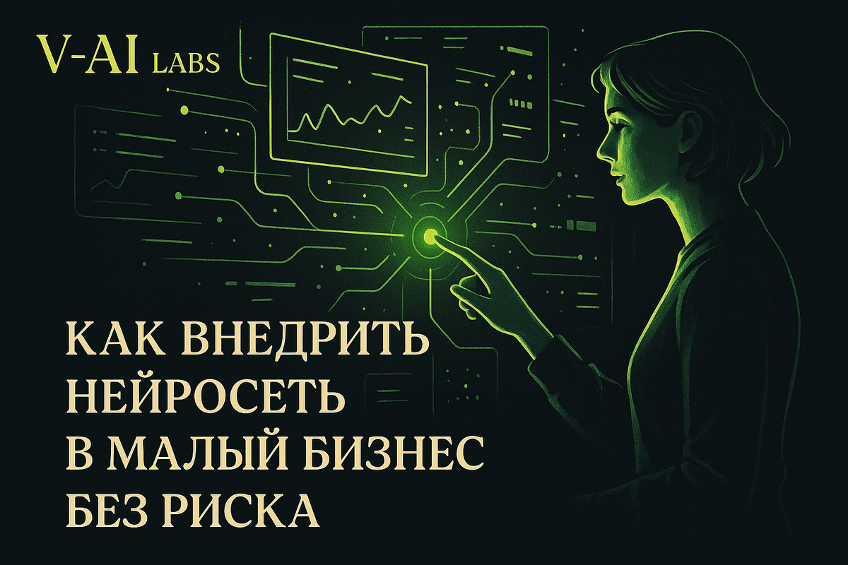    Как внедрить нейросеть в малый бизнес без страха потерять деньги