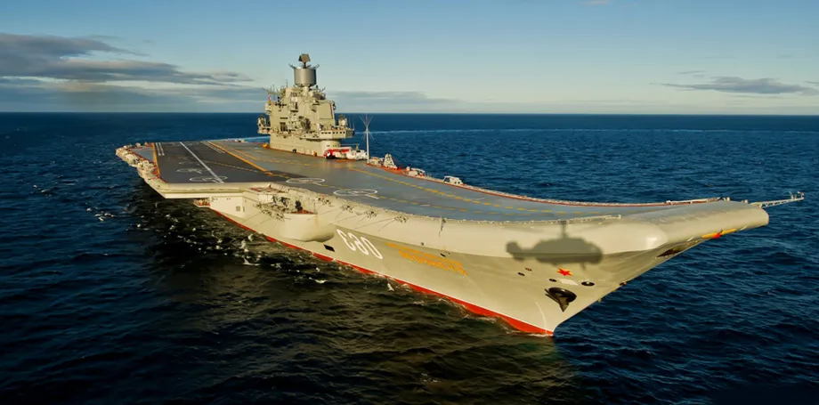   Авианесущий крейсер ВМФ РФ «Адмирал Кузнецов», проект 1143.5