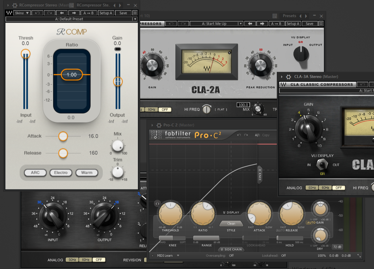 Пример компрессоров