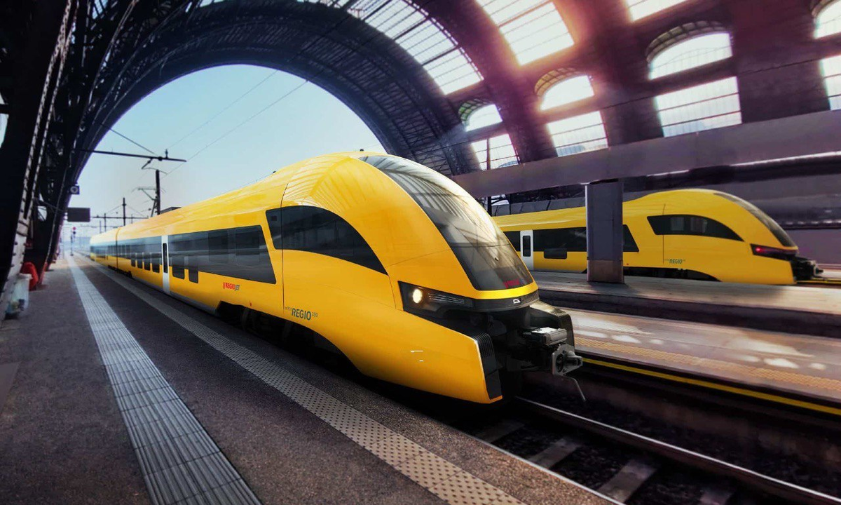 Рендер новых скоростных электропоездов Pesa. Источник: Pesa