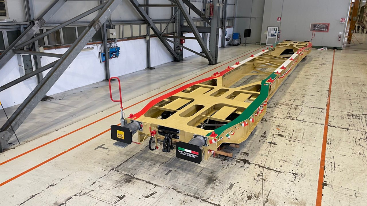 Фитинговая платформа типа Sggrss производства СП MSC и Innofreight. Источник: Innofreight