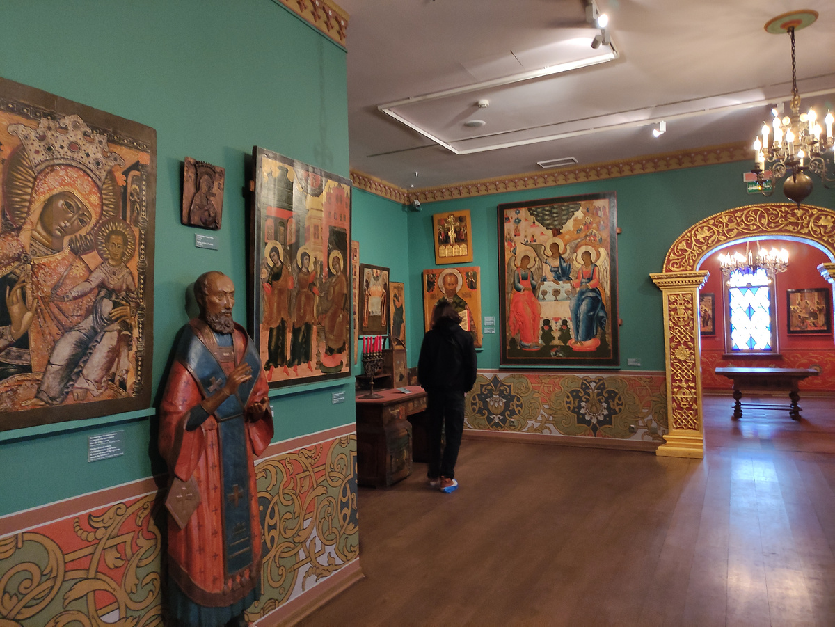 Экспозиция «Духовенство». Фото автора.