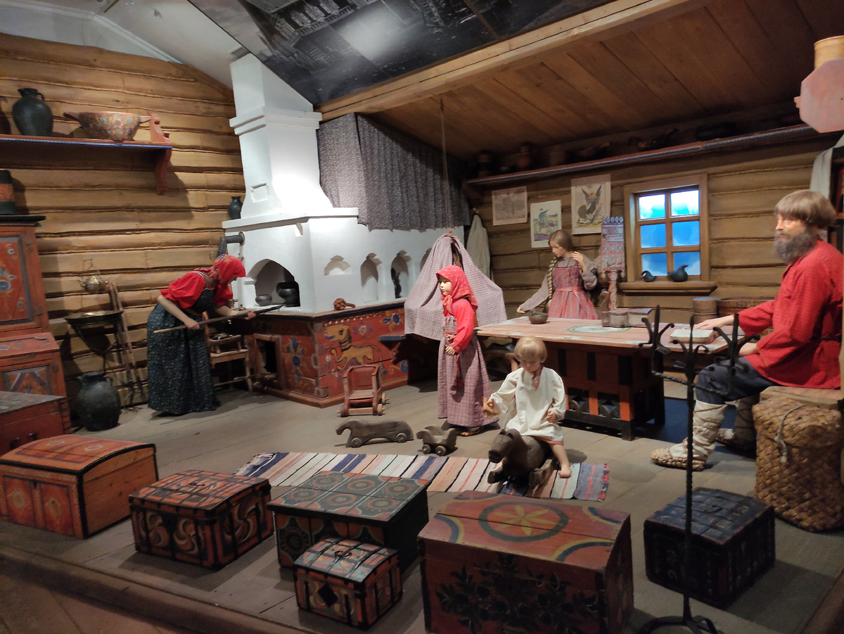 Экспозиция «Крестьянство». Фото автора.