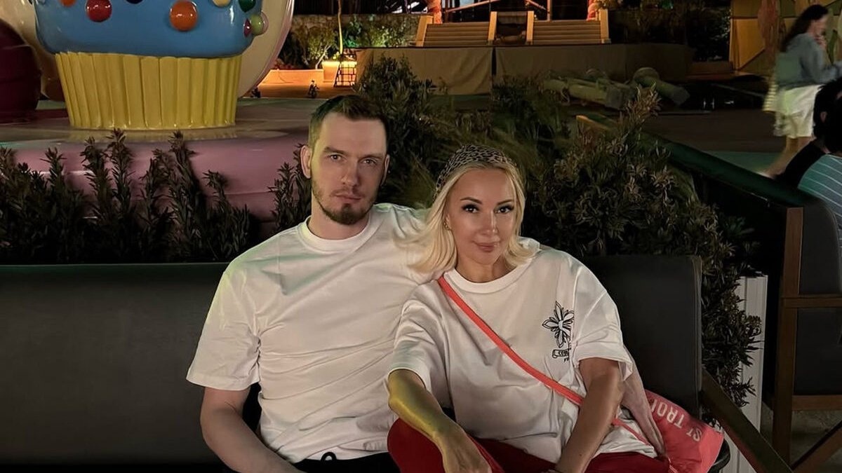 Лера Кудрявцева с мужем