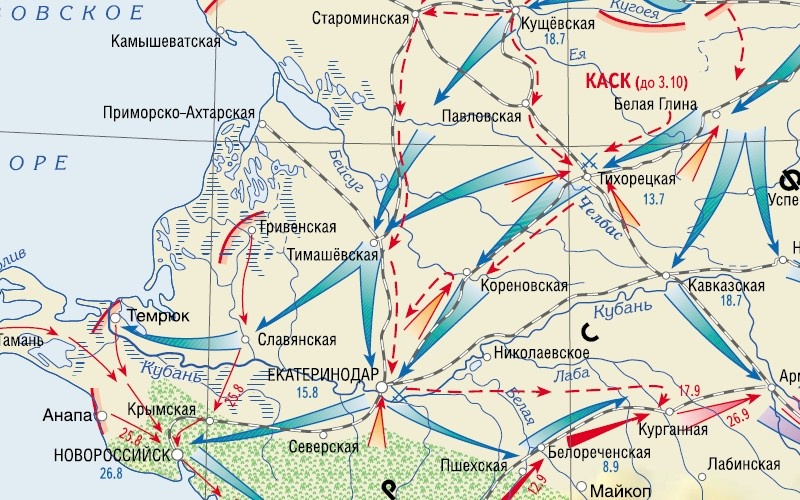 Карта для ориентирования на местности.