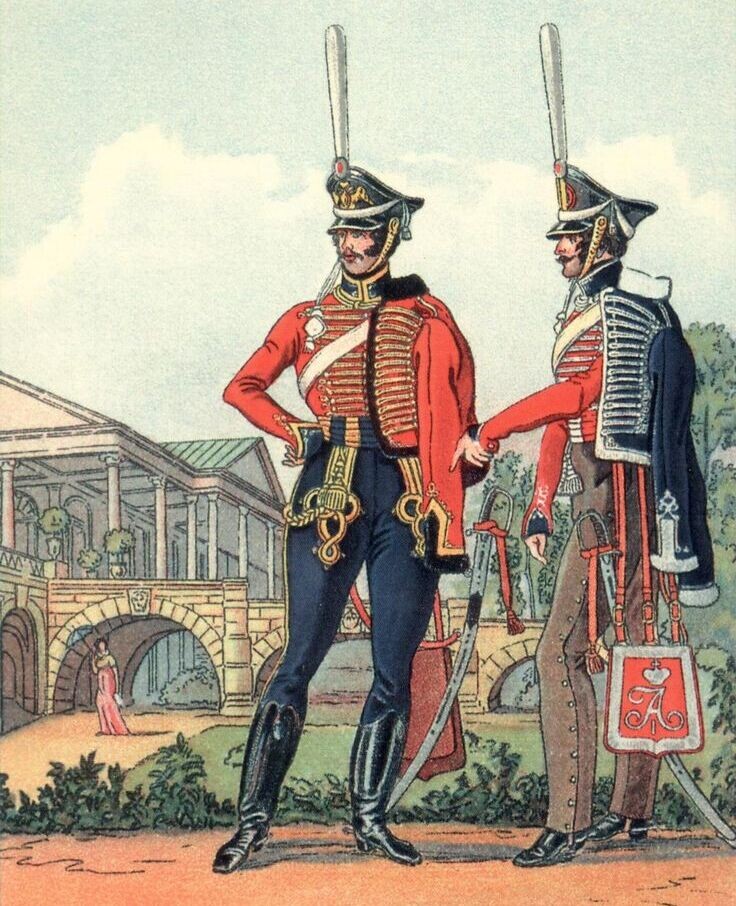 Лейб-гвардии гусарский Изюмский полк, 1812 год, Н. Зарецкий