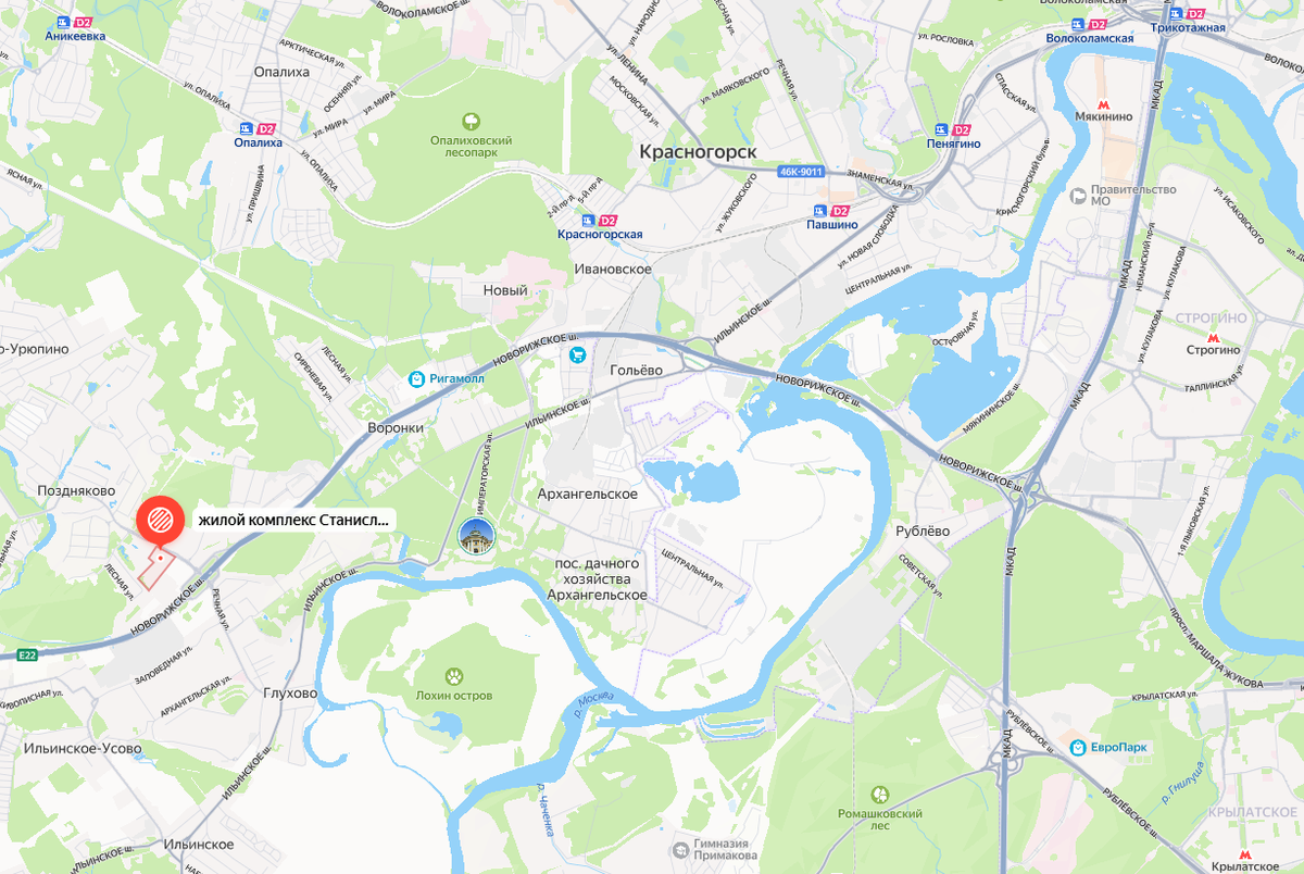 Данные яндекс.карты