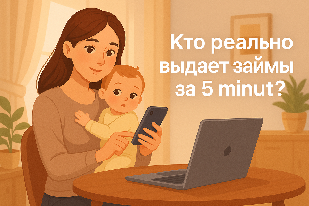 Кто реально выдает деньги за 5 минут