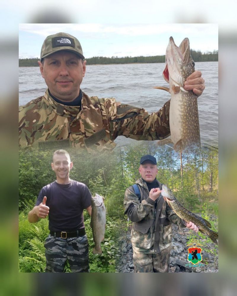    Полицейские Карелии похвастались уловом в день рыбакаПолиция Карелии