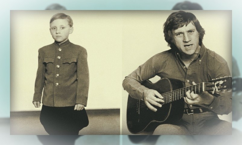Владимир Высоцкий в детском и во взрослом возрасте. Фото взято: Яндекс картинки. 