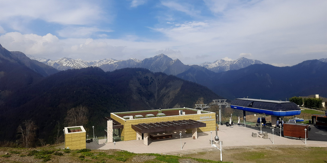 Фуникулер в Габале, Азербайджан