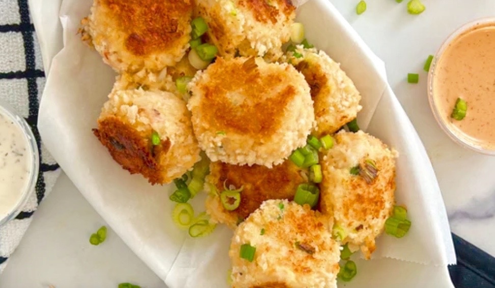 Котлеты с рисом и тунцом.