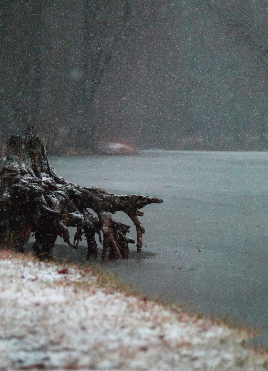 Примерно так я себя ощущала...холодно, одиноко...последний раз ...