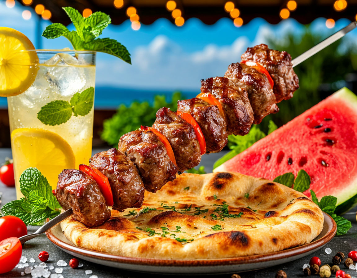 Аромат свежего хлеба и шашлыка с мангала, свежесть зелени и напитков, комфорт и уют залов ожидают вас в нашем ресторане грузинской кухни "Ностальгия"!