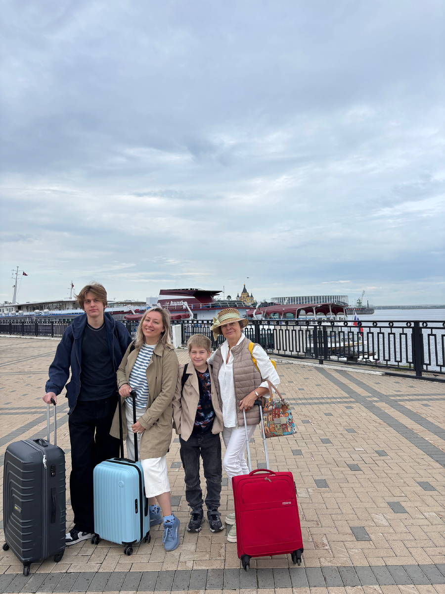 Фото автора. Покидаем Нижний ранним утром 7 июля ради увлекательного водного путешествия 