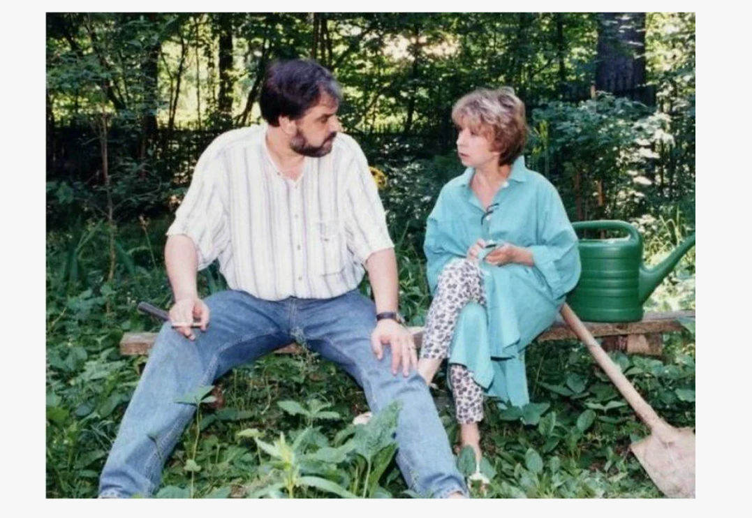 Лия с последним мужем 