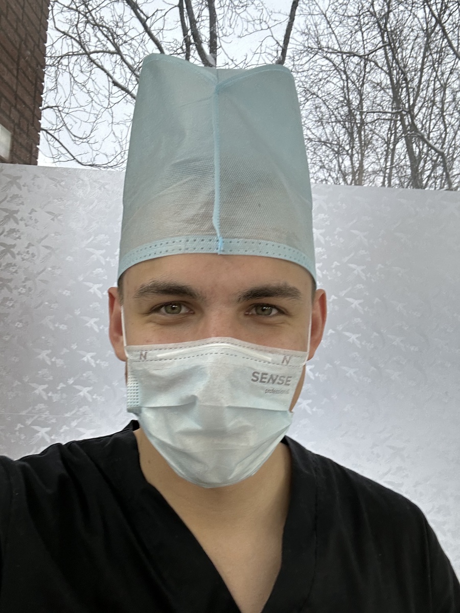 На практике по хирургии 