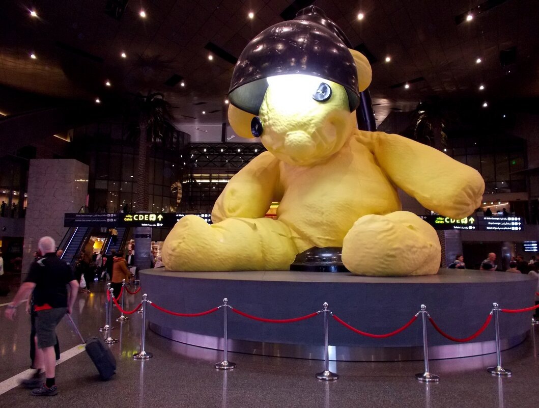 Кажется, что плюшевый, но весит 17 тонн!